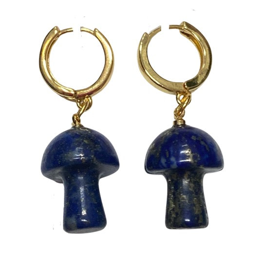 Semi Precious Magic Shrooms Blue Sodalite